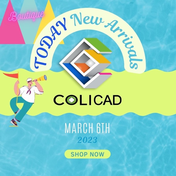 Colicad BOUTIQUE - TODAY March 6th 2023 - New Arrivals - Stay Tunes - Picture 1 of 2